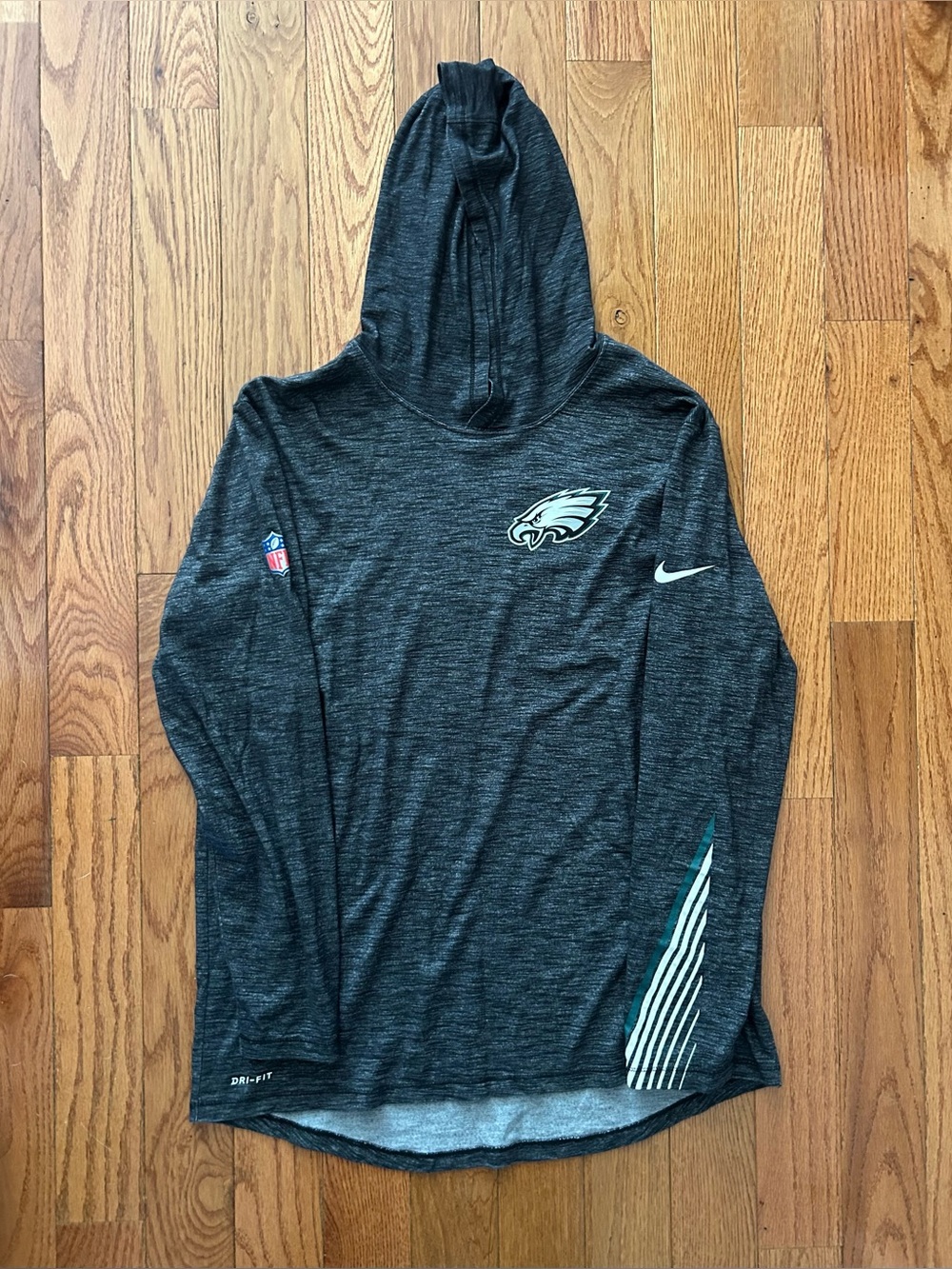 Philadelphia Eagles Nike On-Field Hooded Shirt Size Large